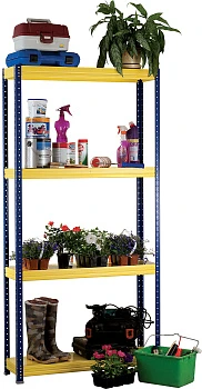 Стеллаж металлический Практик SB 150KD/70x30/4м Стеллаж металлический Практик SB 150KD/70x30/4м